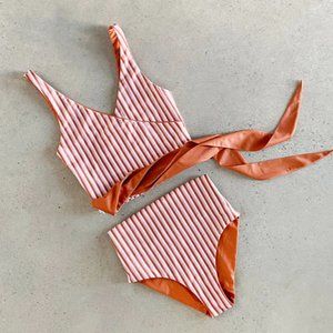 BAIIA 'MARRAKESH' STRIPED REVERSIBLE BIKINI